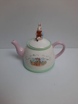 TELE FLORA BEATRIX POTTER PETER RABBIT TEAPOT - £15.11 GBP