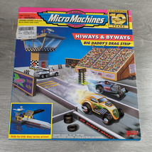 Micro Machines Hiways &amp; Byways - Big Daddy&#39;s Drag Strip (1996) - New, Sealed Box - £47.15 GBP
