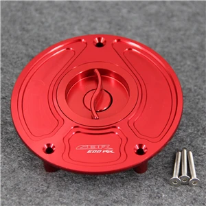 CNC Aluminum Motorcycle Keyless Fuel Tank Gas Cap Cover   CBR600RR CBR 600RR CBR - £595.64 GBP