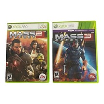 Mass Effect 2 and Mass Effect 3  (Microsoft Xbox 360, 2012) Lot of 2 - $20.56