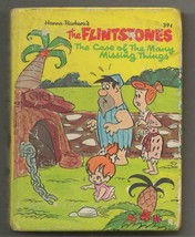 Flintstones Case of Many Missing Things ORIGINAL 1968 Whitman Big Little Book - £23.32 GBP