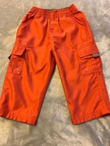 Size XL 18-24 Months Baby Gap Burnt Orange Light Weight Athletic Style Pants EUC - £9.41 GBP