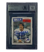 Jim Kelly Signed 1987 Topps #72 Buffalo Bills Rookie Football Card BAS G... - £231.73 GBP