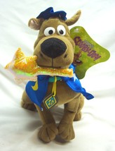 Cartoon Network SCOOBY-DOO Dog As Wizard 10&quot; Plush Stuffed Animal Toy New - £15.78 GBP