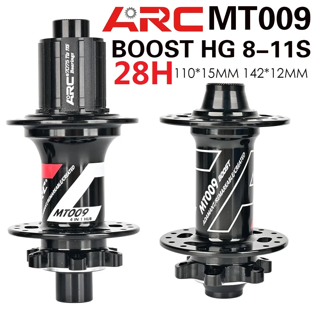 ARC MT009 BOOST bicycle hub MTB hub 28H 32H HG XDR MS 8-12 speed 100/110 * 15mm  - £138.78 GBP