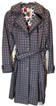 Vintage Penguin Retro Trench Coat Checkered Munsingwear Women’s Small - $21.99