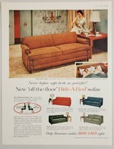 1955 Print Ad Simmons Hide-A-Bed Sofas with Beautyrest Mattress Chicago,Illinois - £13.68 GBP