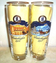 2 Landskron Gorlitz Winterhopfen 2006 & 2007 German Beer Glasses - £11.82 GBP