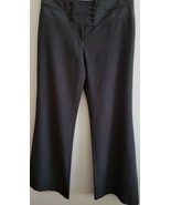 Kenneth Cole New York Slacks/Pants ~ Women&#39;s Size 8 ~ Black/Gray Stripe ... - $49.11 CAD