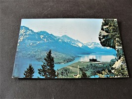 Waterton Lakes National Park, Montana - 1957 Postmarked Postcard. - £5.98 GBP