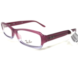 Ray-Ban Eyeglasses Frames RB5098 2158 Clear Purple Rectangular 54-15-135 - $74.59