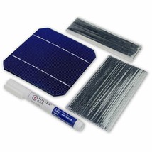 Monocrystalline Solar Cell Solar Panel Cells Sunpower 2.8w 20pcs 125 X 125mm - £28.76 GBP