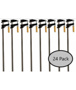 24 Piece Set 18&quot; Steel Bar Clamps Wholesale Quick Release Ratcheting Tool - $185.63 CAD