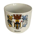 Vintage Weiden Bavaria München Demitasse Cup German City Crest Porcelain... - $16.20