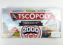 Tractor Supply Monopoly New Sealed board game TSCOPOLY 2000 Edition  - $19.79
