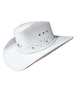 Texas Western Icon Cowboy White Leather Hat - $325.00