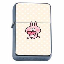 Watermelon Bunny Flip Top Oil Lighter Em1 Smoking Cigarette Silver Case Included - £7.17 GBP