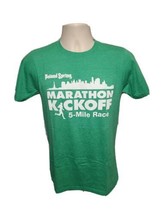 2011 Poland Spring Marathon Kickoff 5 Mile Race Adult Small Green TShirt - £14.87 GBP