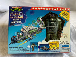 1994 Playmates Toys &quot;Airforce Mutation Donatello&quot; Action Figure Factory Sealed - £156.41 GBP