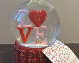 Love &amp; Cupcakes Musical Waterglobe New Valentines Day Gift  - $39.99