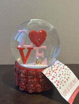 Love &amp; Cupcakes Musical Waterglobe New Valentines Day Gift  - $39.99