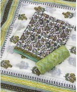 Suits-Cotton Suits- Unstitched Cotton Print Suit Set- Pure Cotton suit s... - $60.00