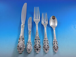 Crown Baroque by Gorham Sterling Silver Flatware Set Service 38 pieces Dinner - $8,945.43 CAD