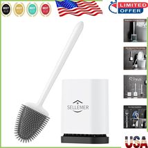 Innovative Toilet Brush &amp; Holder Set - No Rust, Tangle-Free Cleaning Exp... - $350.07 MXN