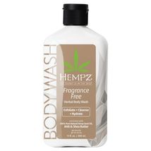 Hempz Fragrance Free Herbal Body Wash 17oz - £27.16 GBP