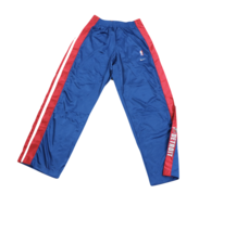 NOS Vintage Nike NBA Detroit Pistons Basketball Team Issued Pants Blue 3... - $74.20