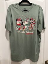 Disney Parks WDW Mickey Minnie Tis the Season Christmas T-Shirt Shirt La... - €33,74 EUR