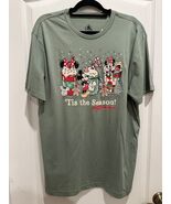 Disney Parks WDW Mickey Minnie Tis the Season Christmas T-Shirt Shirt La... - €33,74 EUR