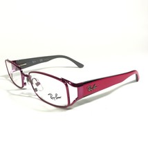 Ray-Ban RB1029 4007 Kids Eyeglasses Frame Grey Pink Rectangle Full Rim 47-15-120 - £44.67 GBP