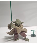 Star Wars Master Yoda Figure with Lightsaber (New!) - $9.00
