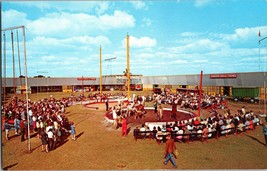 Circus Hall of Fame Sarasota Fla Guided tours of the Circus Museum Vtg Postcard - £4.41 GBP