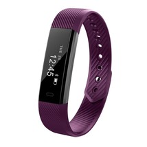 Color: PURPLE - SmartFit Slim Activity Tracker And Monitor Smart Watch W... - $36.67