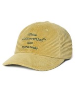 Thisisneverthat Wide Wall Corduroy Hat Cap Yellow - £62.63 GBP