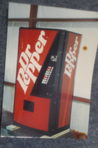 Dr Pepper Dixie Narco Dimension 3 Vender Ad Picture 1987 - $2.72