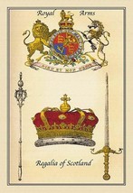 Royal Arms - Regalia of Scotland by Mutlow - Art Print - £17.30 GBP+