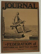 HISTORICAL BOTTLE CLUBS JOURNAL Vol 2 Spring 1974 No 1 HIRES ROOTBEER Bi... - $15.98