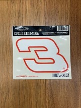 Wincraft Racing 2000 Dale Earnhardt Sr, #3, NASCAR Number Decal, New/NOS. - £4.63 GBP
