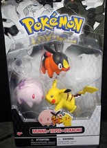 Pokemon Figures Multi-Pack Tepig Munna Pikachu NEW in BOX - £13.44 GBP