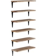 Wallniture Arras Floating Shelves For Wall, 17&quot;X6&quot; Wall Bookshelves And ... - $45.98