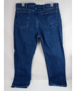 Rustler Men&#39;s Distressed 100% Cotton Bootcut Jeans Size 40x30 - $19.79