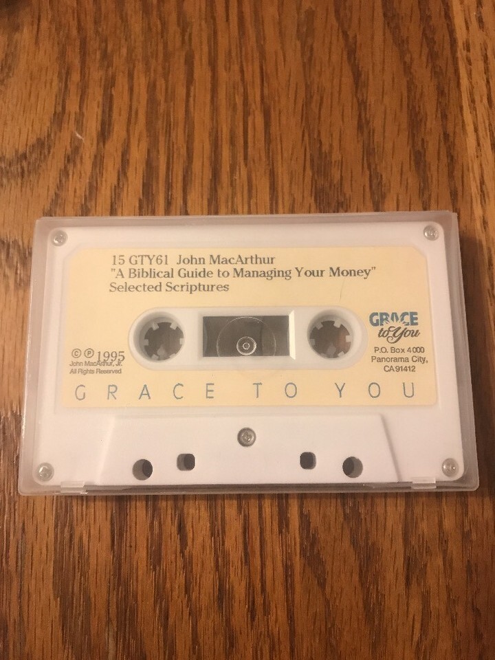 Grace To You Cassette Ships N 24h - $37.80