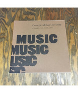 Vintage Carnegie Mellon college of fine arts music program course brochure  - $19.75