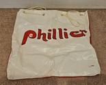 Vintage Philadelphia Phillies 1970s/1980s Vinyl Drawstring Bag MLB Baseball - $23.74