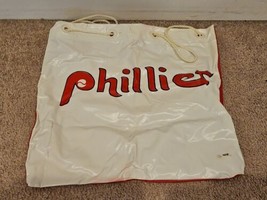 Vintage Philadelphia Phillies 1970s/1980s Vinyl Drawstring Bag MLB Baseball - £18.97 GBP