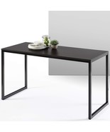 Zinus Jennifer 55 Inch Black Frame Desk, Deep Espresso, Computer, Easy A... - £92.02 GBP