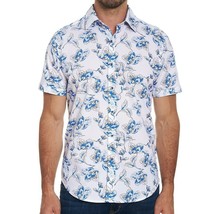 Robert Graham Spencerville Floral Short Sleeve Shirt NWT size L MSRP $178 - £55.03 GBP